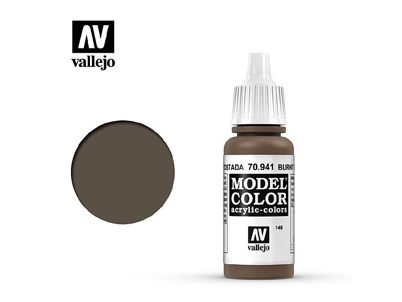 Vallejo - Model Color 148 Burnt Umber 17 ml. 70941