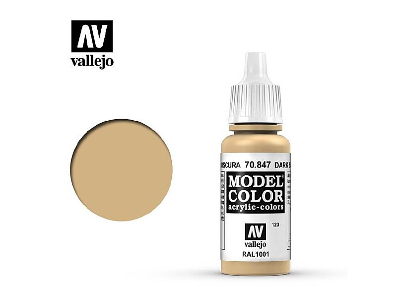 Vallejo - Model Color 123 Dark Sand 17 ml. 70847