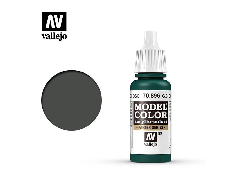 Vallejo - Model Color 99 Ger. Cam. Extra Dark Green 17 ml. 70896