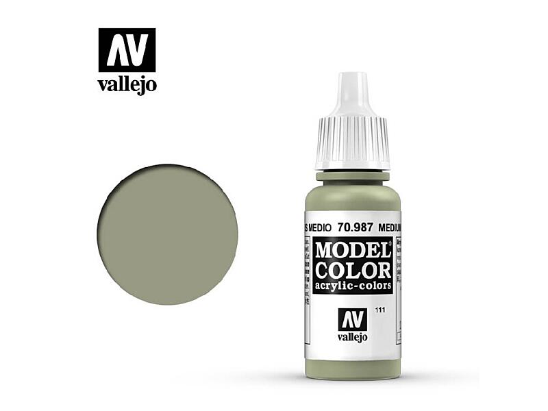 Vallejo - Model Color 111 Medium Grey 17 ml. 70987