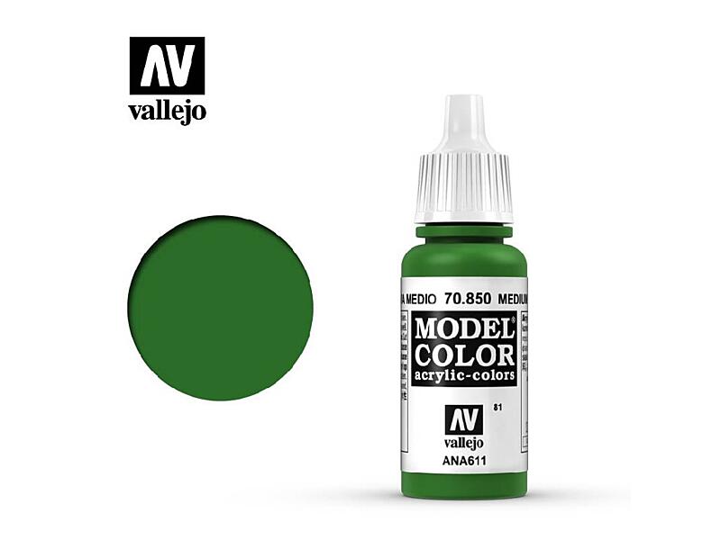 Vallejo - Model Color 81 Medium Olive 17 ml. 70850