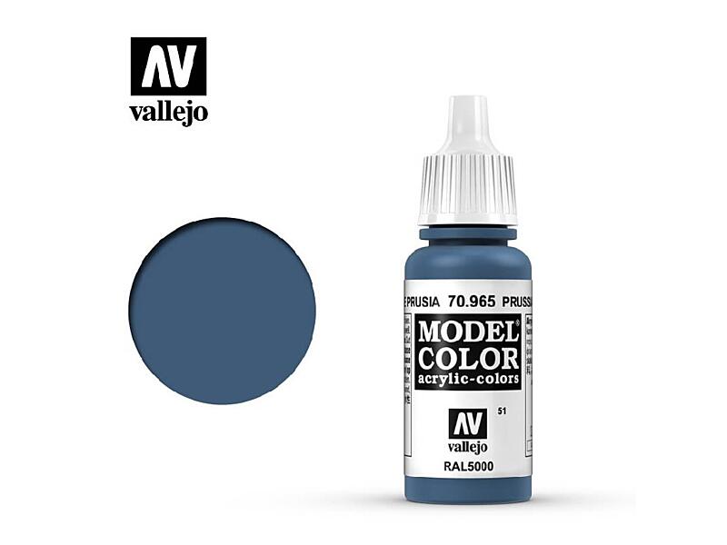 Vallejo - Model Color 51 Prussian Blue 17 ml. 70965