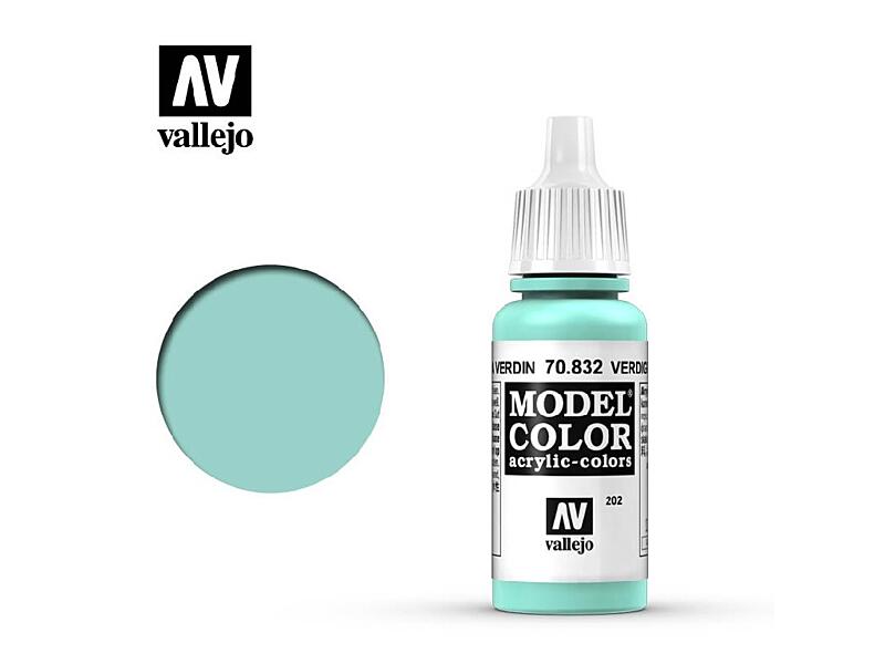 Vallejo - Model Color 202 Verdigris Glaze 17 ml. 70832