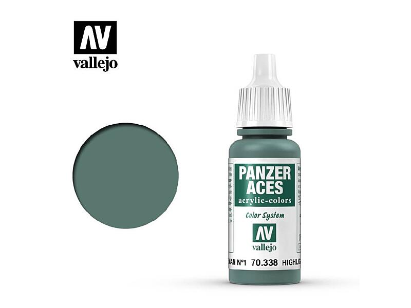 Vallejo - Panzer Aces 70338 - Feldgrau I Highlights 17 ml.