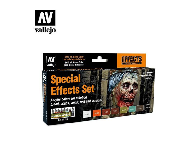 Vallejo - Game Color Set 72213 Special Effects 8x17 ml.