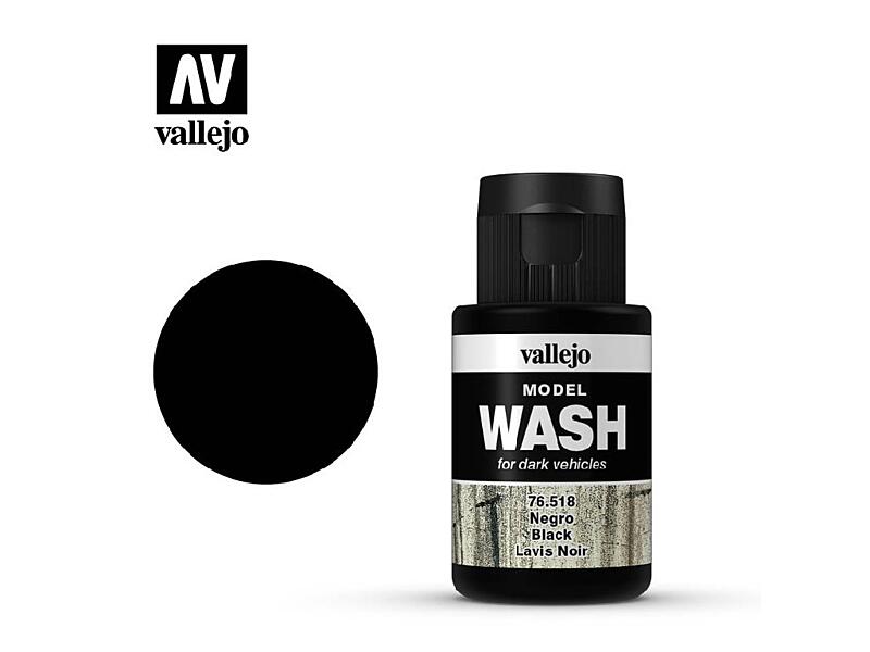 Vallejo - Model Wash 76518 Black 35 ml.