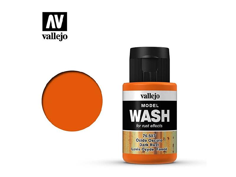 Vallejo - Model Wash 76507 Dark Rust 35 ml.