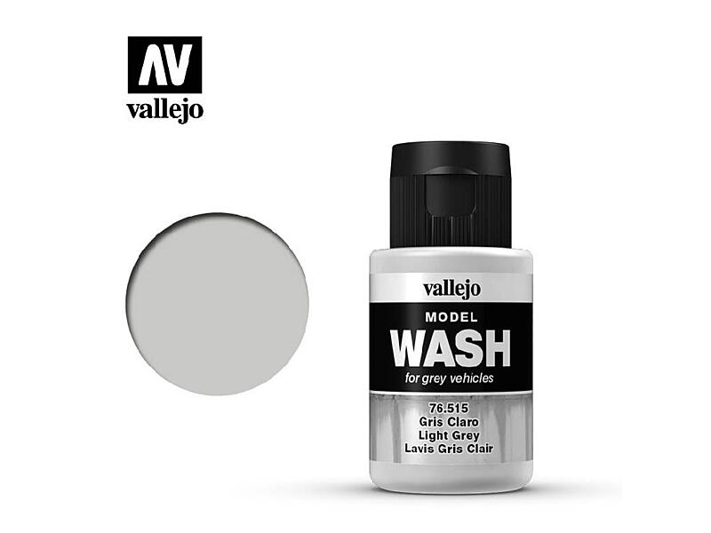 Vallejo - Model Wash 76515 Light Grey 35 ml.