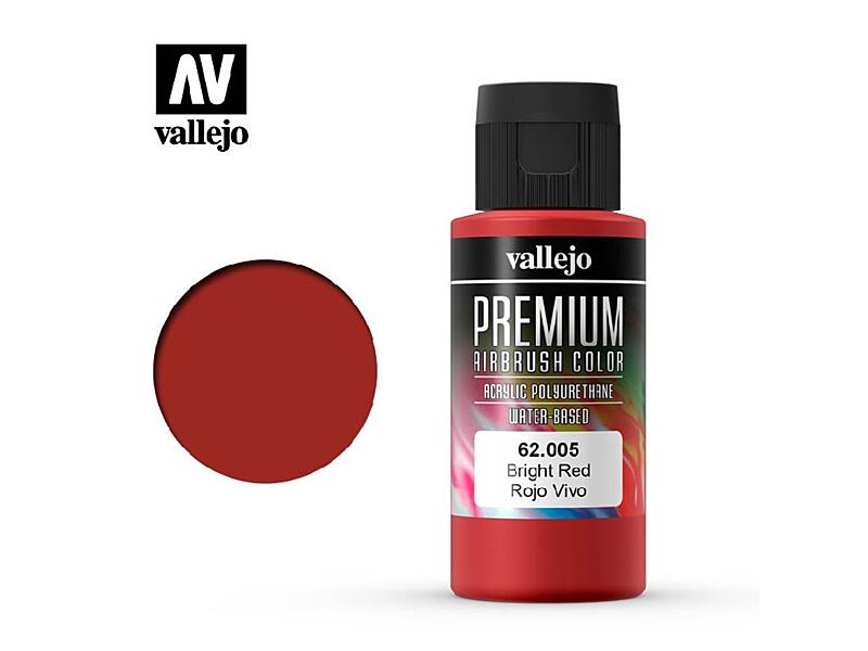 Vallejo - Premium Color 62005 Bright Red 60 ml.