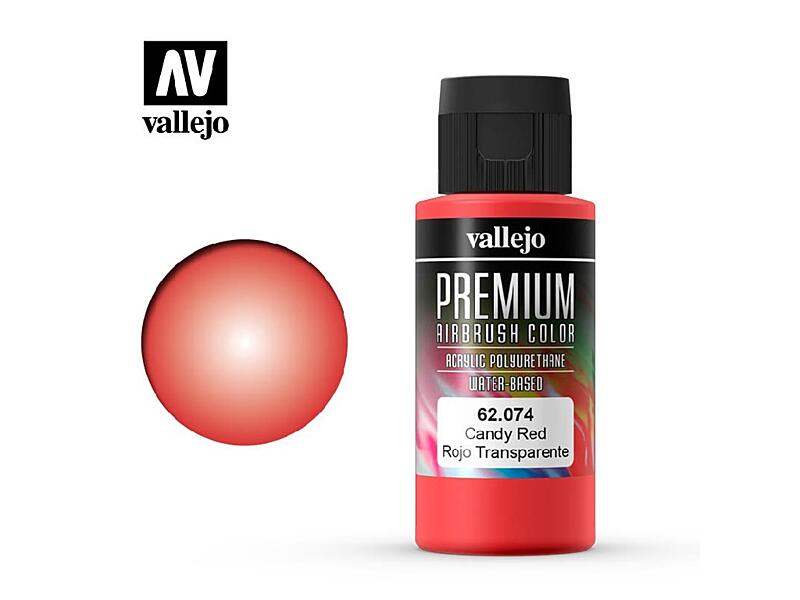 Vallejo - Premium Color 62074 Candy Red 60 ml.
