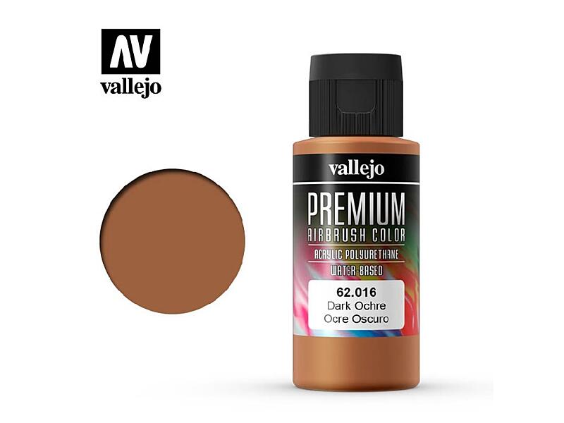 Vallejo - Premium Color 62016 Dark Ochre 60 ml.