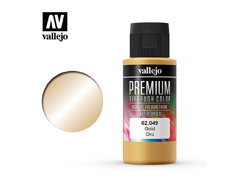 Vallejo - Premium Color 62049 Gold 60 ml.