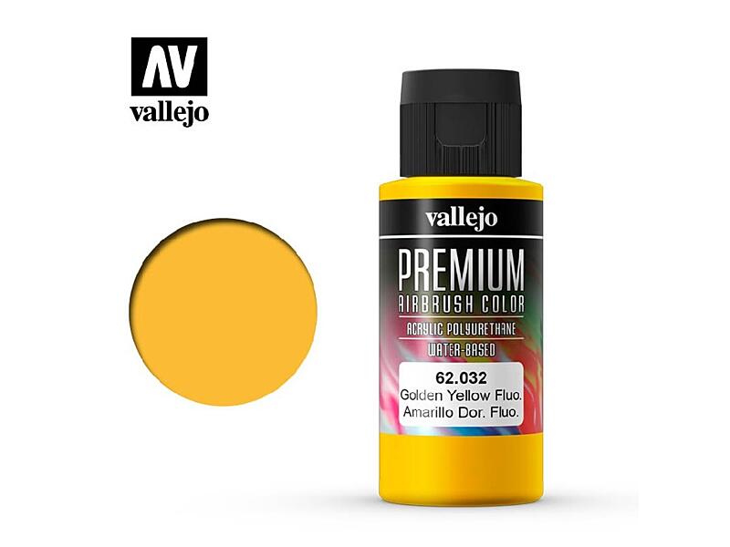 Vallejo - Premium Color 62032 Gondel Yellow Fluo 60 ml.