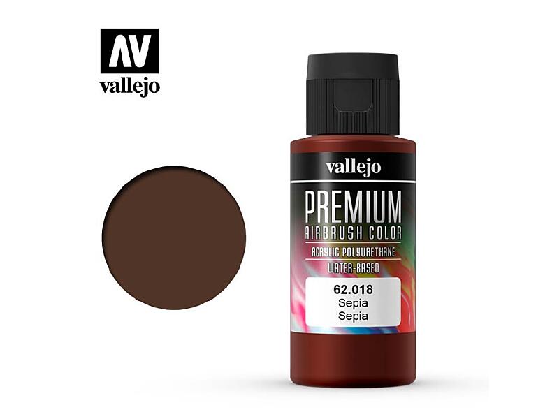 Vallejo - Premium Color 62018 Sepia 60 ml.