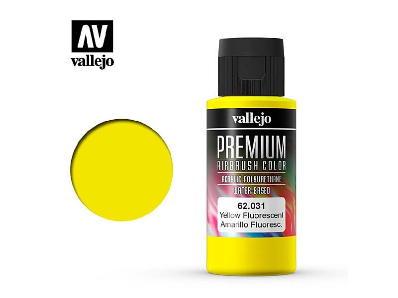 Vallejo - Premium Color 62031 Yellow Fluo 60 ml.