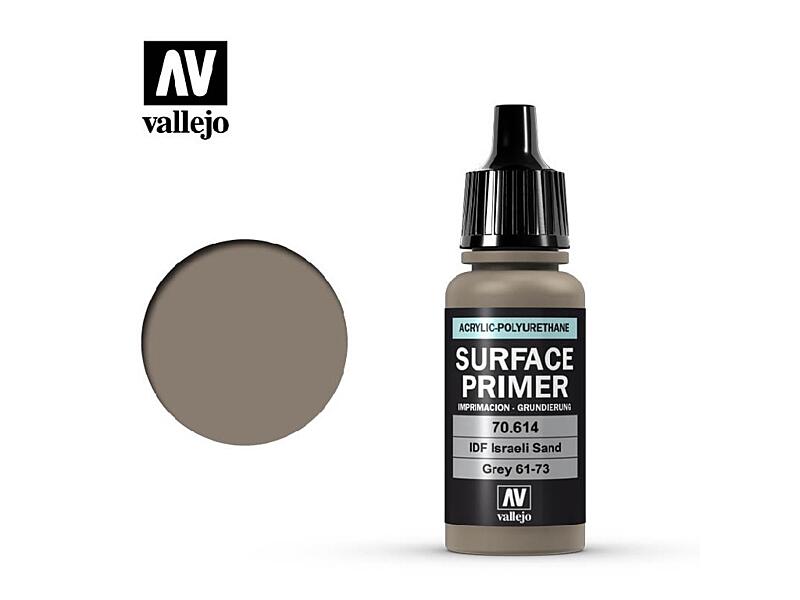 Vallejo - Surface Primer IDF Israeli Sand Grey 61-73