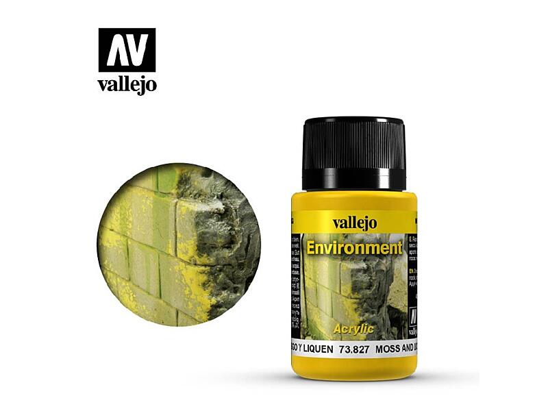 Vallejo - Weathering Effects 73827 Moss and Lichen Effect 40 ml.