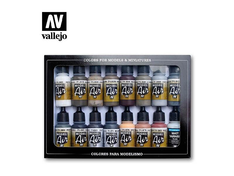 Vallejo - Model Air Set 71194 Weathering Set 16x17 ml.