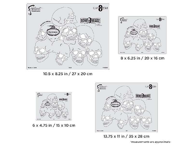 Artool FH BH 3 - Boneheadz (Eight8Dead) Template Set