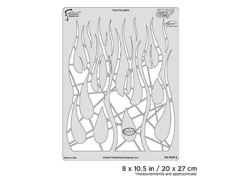 Artool FH FOR 6 - Template Van Flamin 8 X 10.5