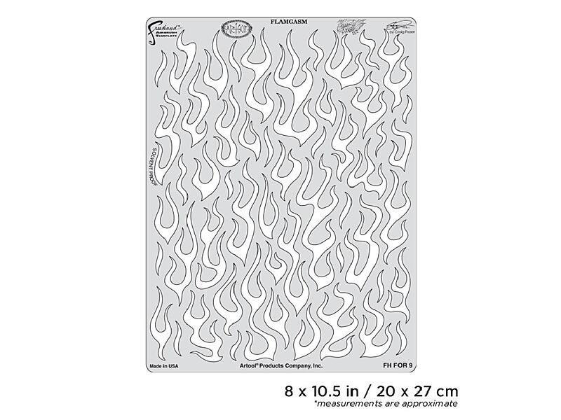 Artool FH FOR 9 - Template Flamgasm 8 X 10.5