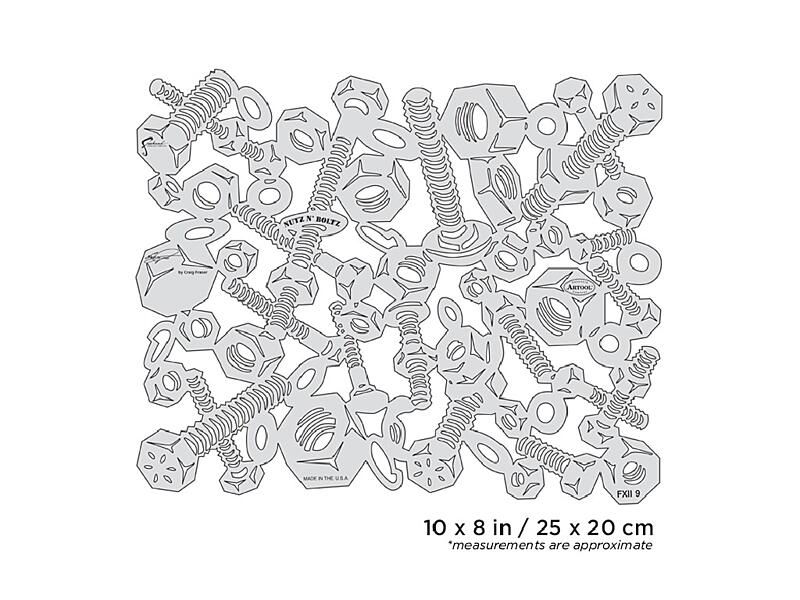 Artool FXII 9SP - Artool Template Nut N Boltz