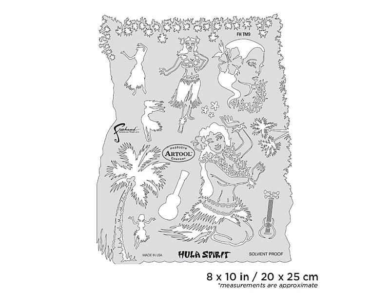 Artool FH TM 9 - Hula Spirit Template