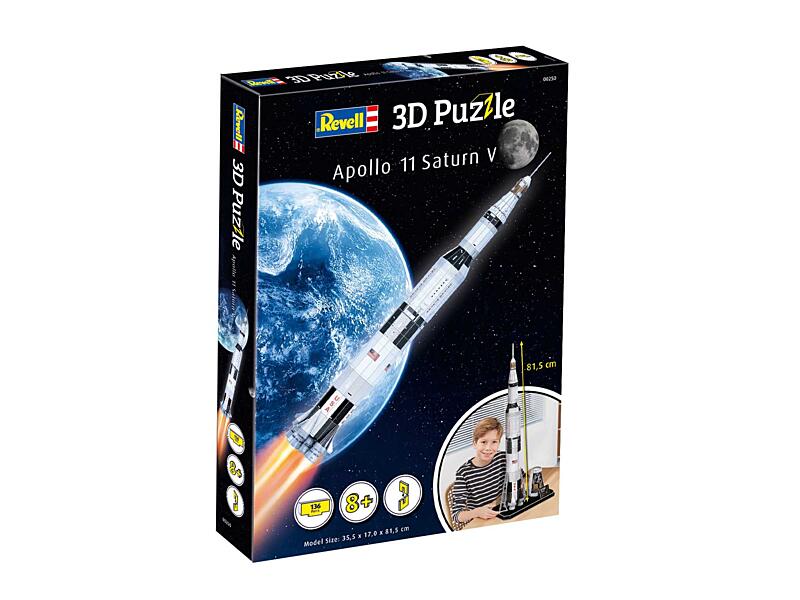 Revell - 00250 - Apollo 11 Saturn V - 3D puzzle
