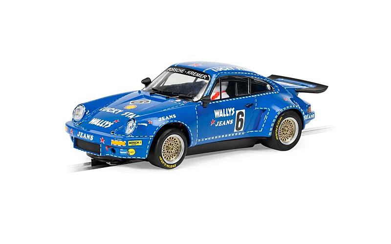 Autíčko GT Scalextric C4398 - Porsche 911 Carrera RSR 3.0 - Wallys Jeans 1:32
