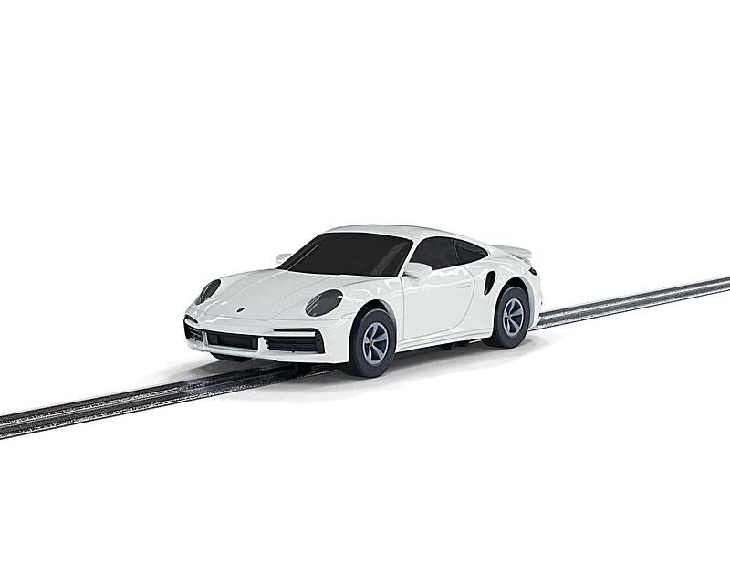 Autíčko MICRO Scalextric G2214 - Micro Scalextric Porsche 911 Turbo Car - White 1:64