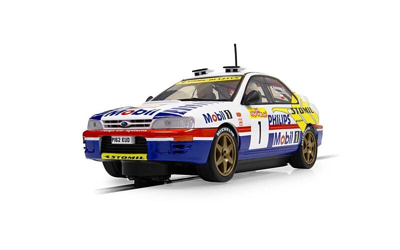 Autíčko Rally SCALEXTRIC C4507 - Subaru Impreza WRX - 1997 ERC Champion 1:32
