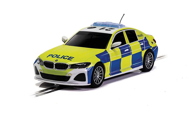 Autíčko Street Scalextric C4165 - BMW 330i M-Sport - Police Car 1:32