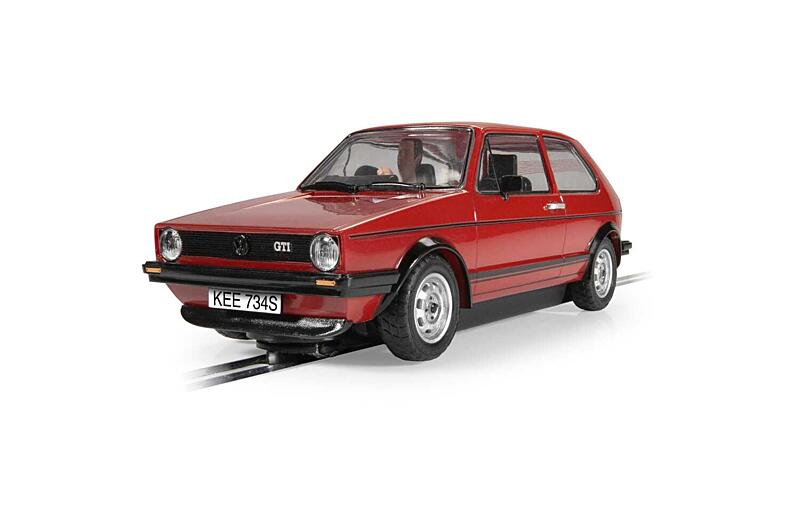 Autíčko Street Scalextric C4490 - Volkswagen Golf GTI - Red 1:32