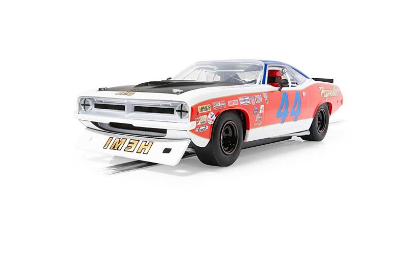 Autíčko Touring Scalextric C4525 - Plymouth Barracuda - Spa Summer Classic 2023 1:32