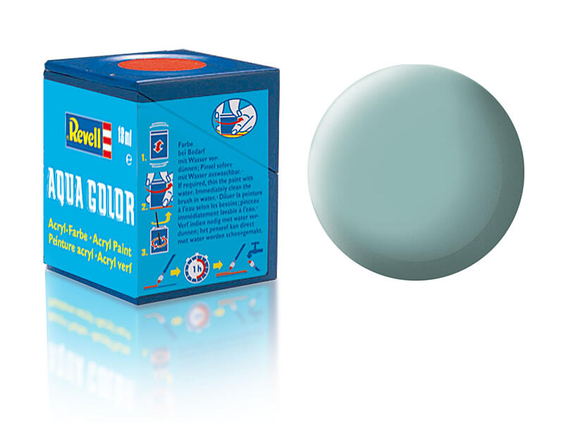 Revell - Barva akrylová - 36149: matná světle modrá (light blue mat) 18ml