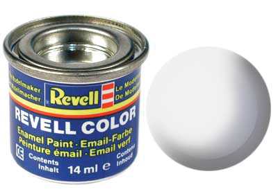 Revell - Barva emailová - 32104: leská bílá (white gloss) 14ml