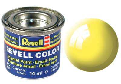 Revell - Barva emailová - 32112: leská žlutá (yellow gloss) 14ml