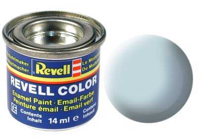 Revell - Barva emailová - 32149: matná světle modrá (light blue mat) 14ml