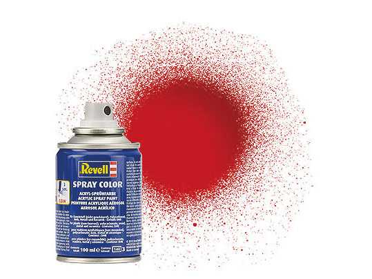 Revell - Barva ve spreji - 34131: leská ohnivě rudá (fiery red gloss) 100ml