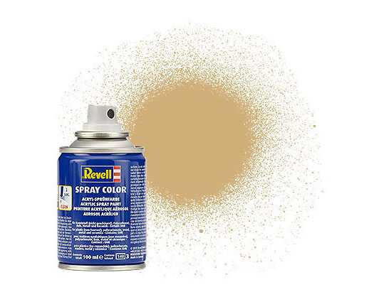 Revell - Barva ve spreji - 34194: metalická zlatá (gold metallic) 100ml