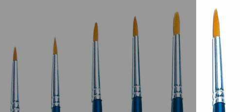 Brush Synthetic Round - SINGLE PACK 52206 - kulatý syntetický štětec (velikost 3)