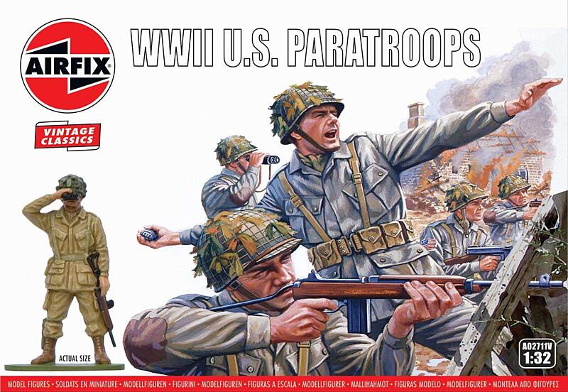 Airfix - A02711V - WWII U.S. Paratroops 1:32