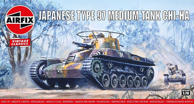Airfix - A01319V - Type 97 Chi Ha Japanese Tank 1:76
