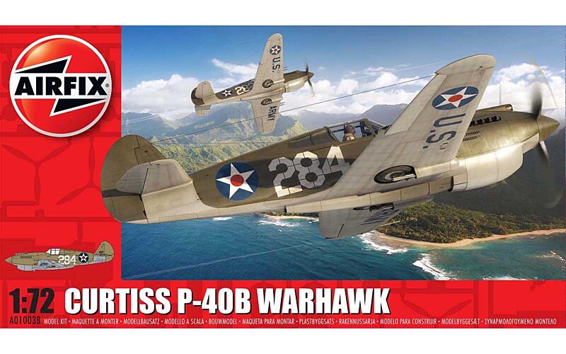 Airfix - A01003B - Curtiss P-40B Warhawk 1:72