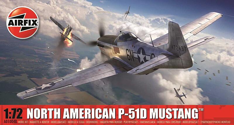 Airfix - A01004B - North American P-51D Mustang 1:72