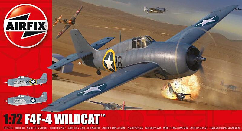 Airfix - A02070A - Grumman F4F-4 Wildcat 1:72