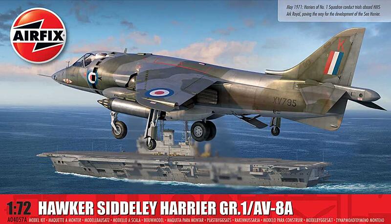 Airfix - A04057A - Hawker Siddeley Harrier GR.1/AV-8A 1:72