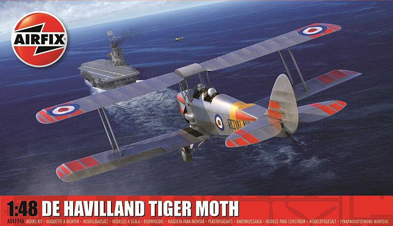 Airfix - A04104A - De Havilland Tiger Moth 1:48)