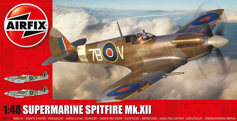 Airfix - A05117A - Supermarine Spitfire Mk.XII 1:48