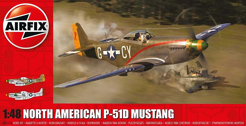 Airfix - A05131A - North American P-51D Mustang 1:48